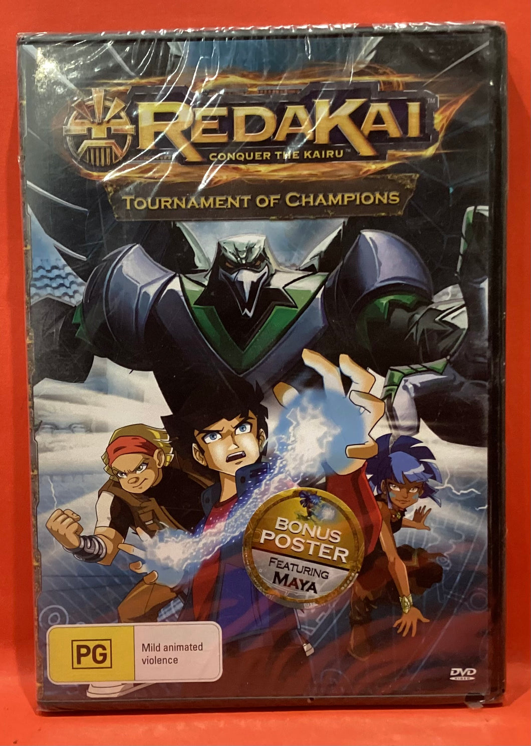REDAKAI - TOURNAMENT OF CHAMPIONS  - DVD (NEW/ SEALED)