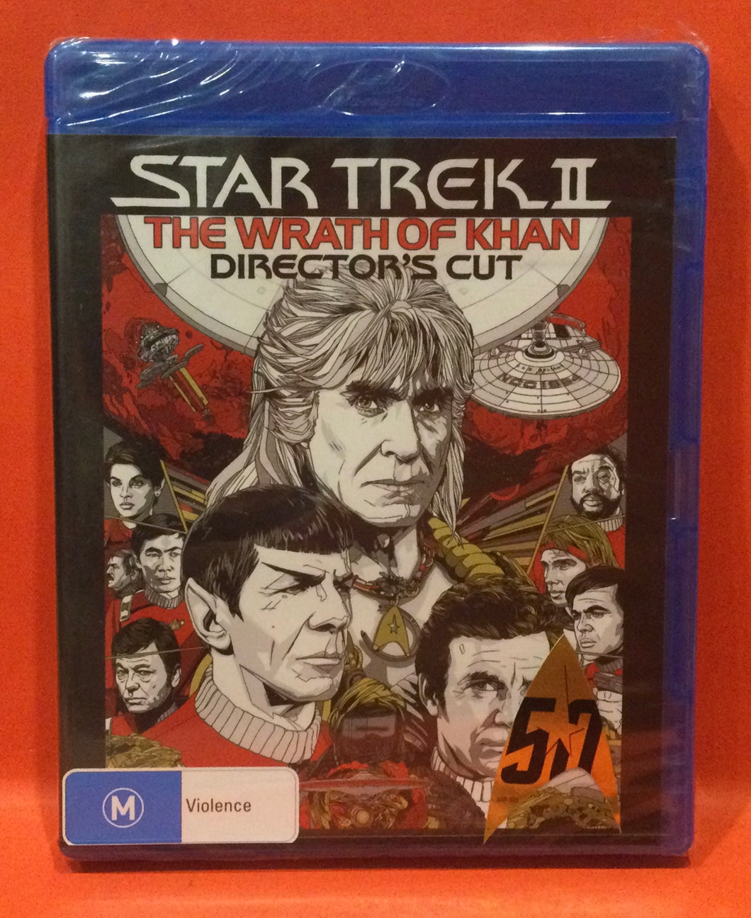 STAR TREK II - THE WRATH OF KHAN - DIRECTOR'S CUT  - BLU-RAY  (NEW/ SEALED)