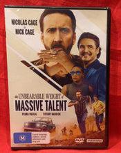 Load image into Gallery viewer, THE UNBEARABLE WEIGHT OF MASSIVE TALENT    - DVD  (NEW/ SEALED)
