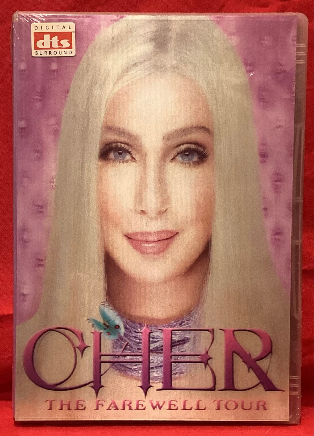 CHER - THE FAREWELL TOUR - DVD WITH LENTICULAR COVER  (NEW/ SEALED)