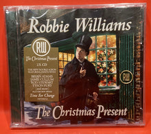Load image into Gallery viewer, ROBBIE WILLIAMS - THE CHRISTMAS PRESENT  - 2 DISCS - CD (NEW/ SEALED)
