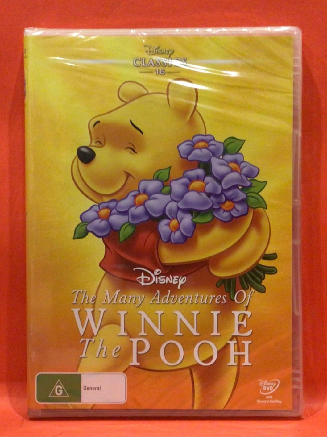 DISNEY CLASSICS - THE MANY ADVENTURES OF WINNIE THE POOH - DVD (NEW/ SEALED)