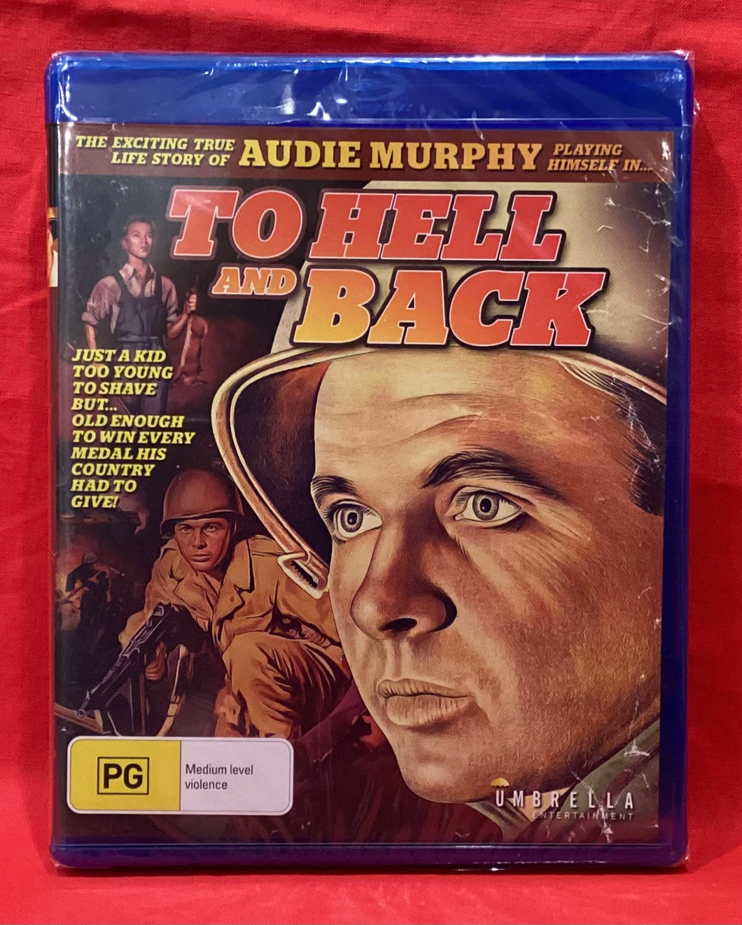 TO HELL AND BACK  - BLU RAY (NEW / SEALED)