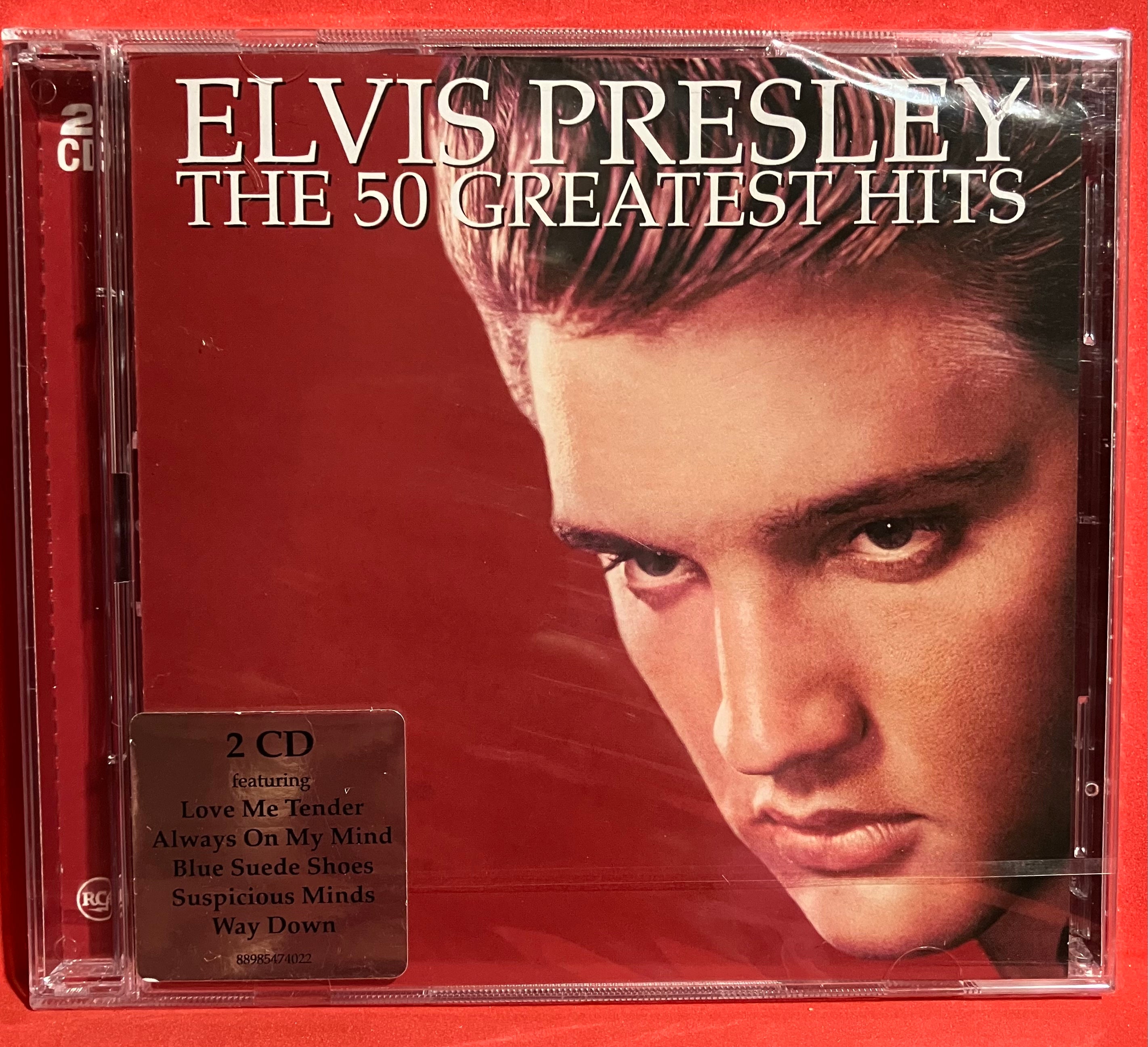 ELVIS PRESLEY - THE 50 GREATEST HITS CD (SEALED) – dixonrecycled