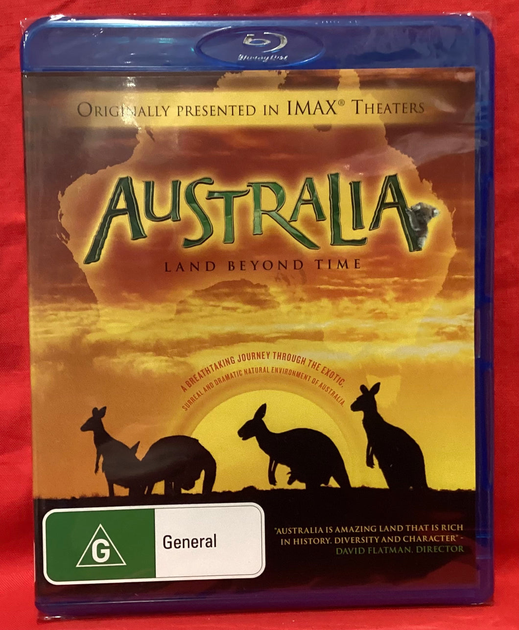 AUSTRALIA - LAND BEYOND TIME   - BLU RAY (NEW / SEALED)