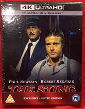 Load image into Gallery viewer, THE STING    -  4K ULTRA HD &amp; BLU-RAY  -  STEELBOOK LIMITED  EDITION  (NEW/ SEALED)
