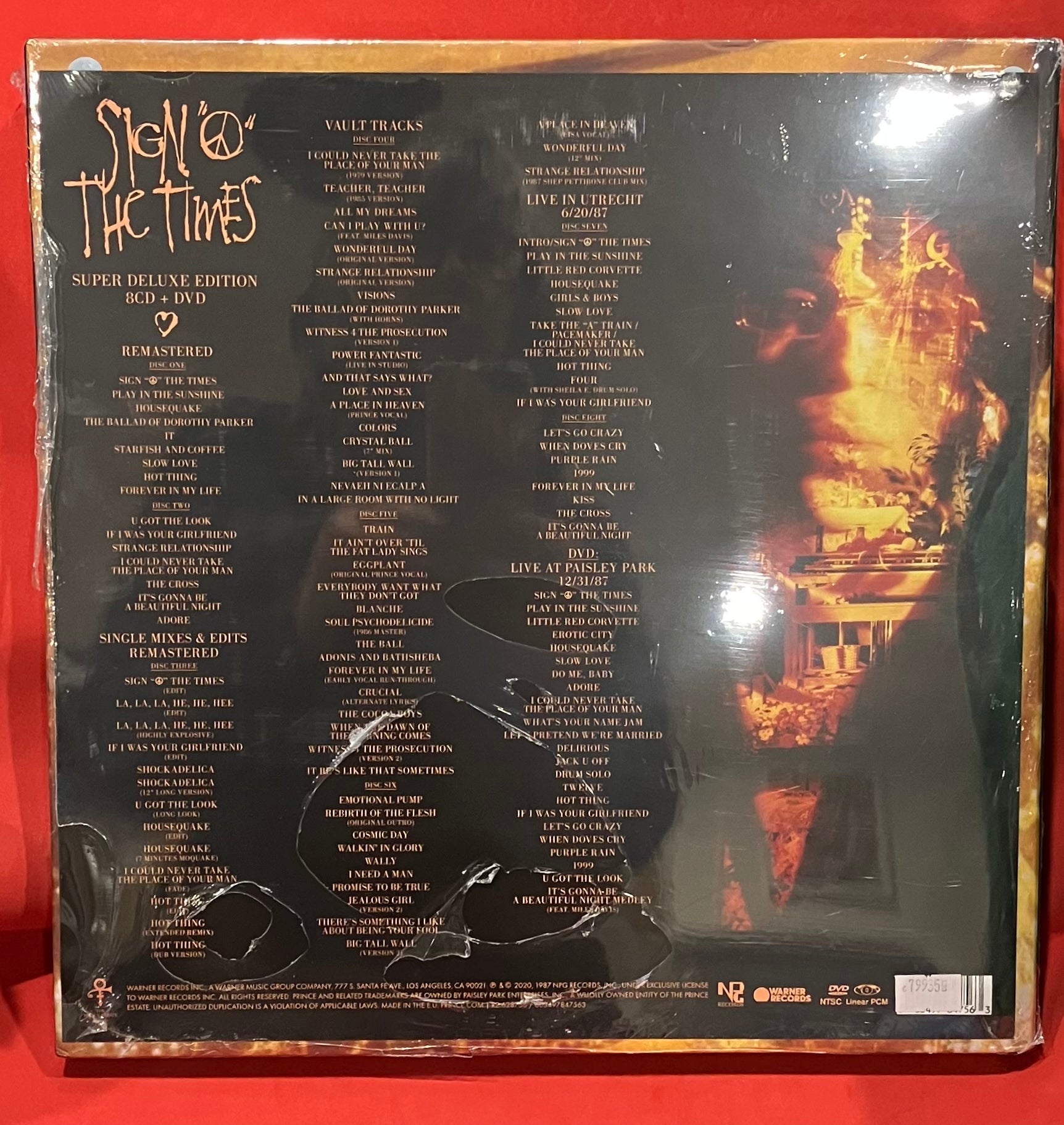 洋楽 Prince: Sign O' The Times 8CD+DVD Sign 'O' the Times: Prince: Amazon.ca: Music