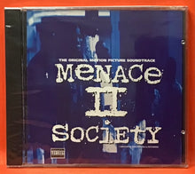 Load image into Gallery viewer, MENACE II SOCIETY - MOTION PICTURE SOUNDTRACK - CD   (NEW/ SEALED)
