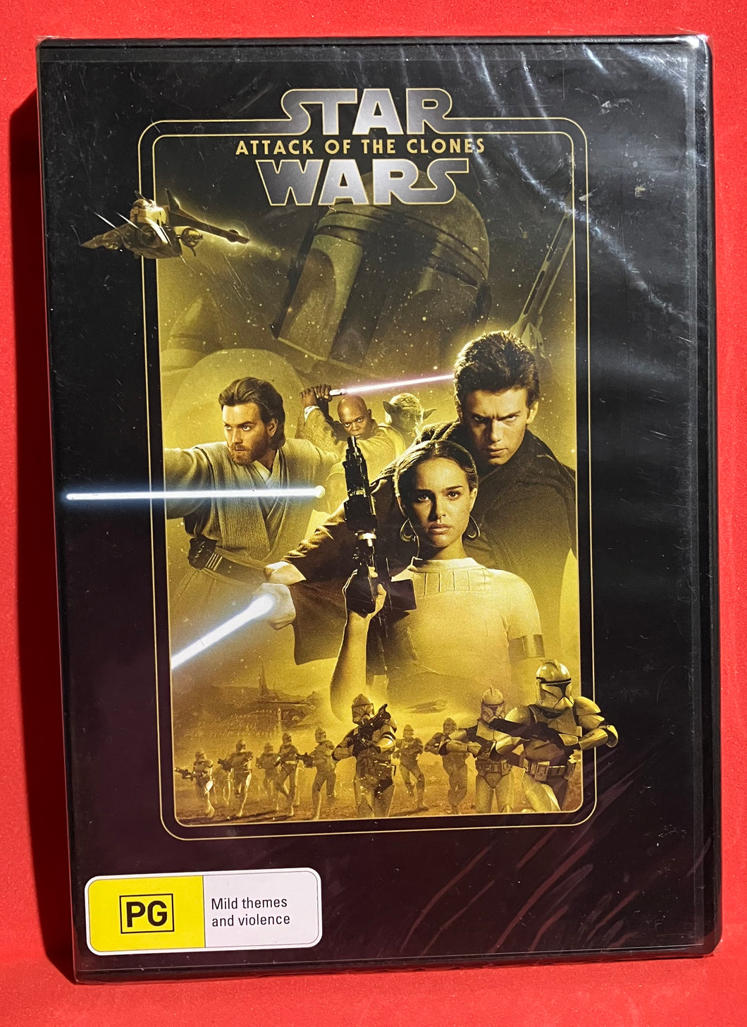 star wars attack of the clones dvd