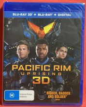 Load image into Gallery viewer, PACIFIC RIM UPRISING - 3D BLU-RAY + BLU-RAY (NEW/ SEALED)
