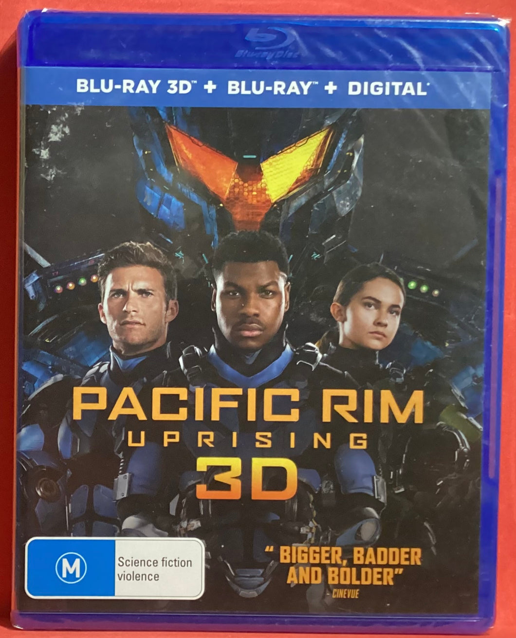 PACIFIC RIM UPRISING - 3D BLU-RAY + BLU-RAY (NEW/ SEALED)