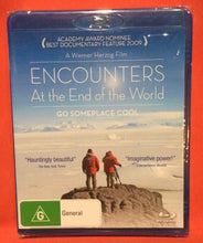 Load image into Gallery viewer, ENCOUNTERS AT THE END OF THE WORLD - WERNER HERZOG - BLU RAY (SEALED)
