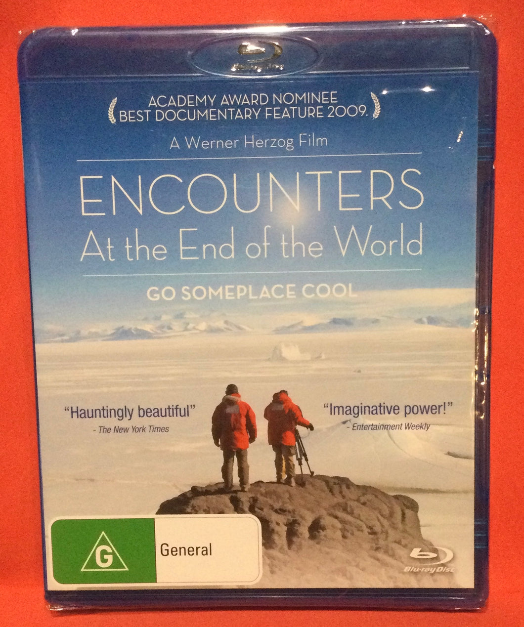 ENCOUNTERS AT THE END OF THE WORLD - WERNER HERZOG - BLU RAY (SEALED)