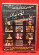Load image into Gallery viewer, FAST FORWARD - FUNNIEST TV SEND UPS VOLUME 1 - DVD  (NEW/ SEALED)
