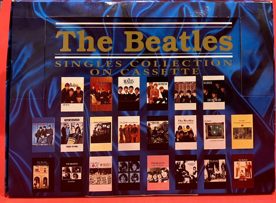 BEATLES SINGLES COLLECTION ON CASSETTE 