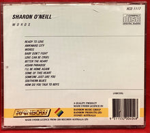Load image into Gallery viewer, SHARON O'NEILL - WORDS CD
