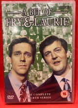 Load image into Gallery viewer, A BIT OF FRY &amp; LAURIE - COMPLETE FOURTH SERIES  - DVD (NEW / SEALED)
