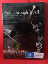 Load image into Gallery viewer, ROBBIE WILLIAMS AND THROUGH IT ALL DVD
