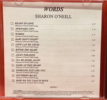 Load image into Gallery viewer, SHARON O'NEILL - WORDS (COLUMBIA) CD
