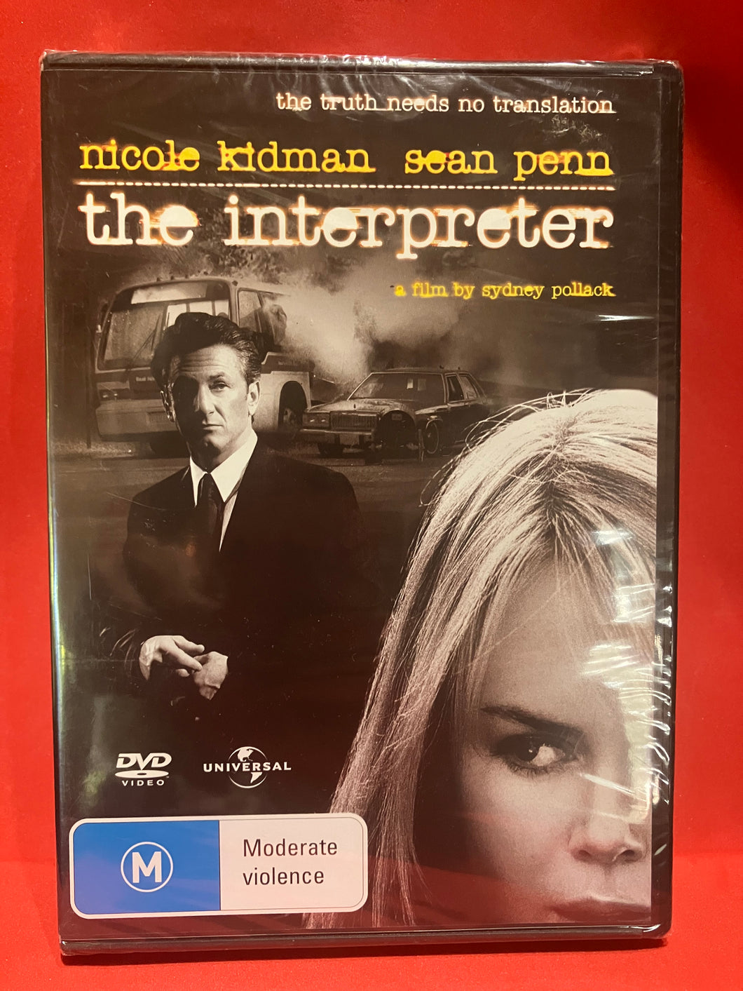 THE INTERPRETER - DVD (SEALED)