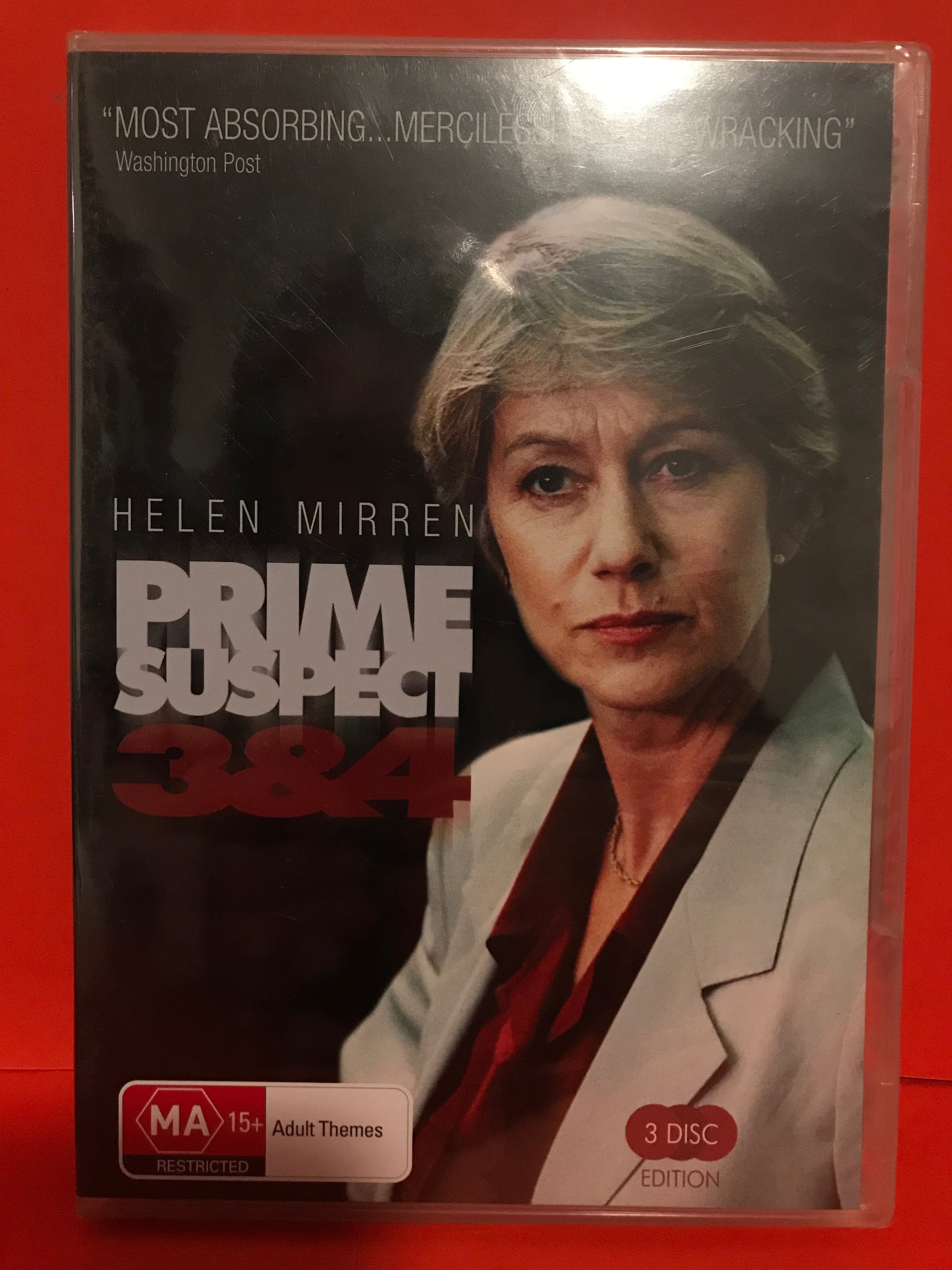 PRIME SUSPECT - SEASON 3 & 4 - 3 DVD DISCS (SEALED) – dixonrecycled