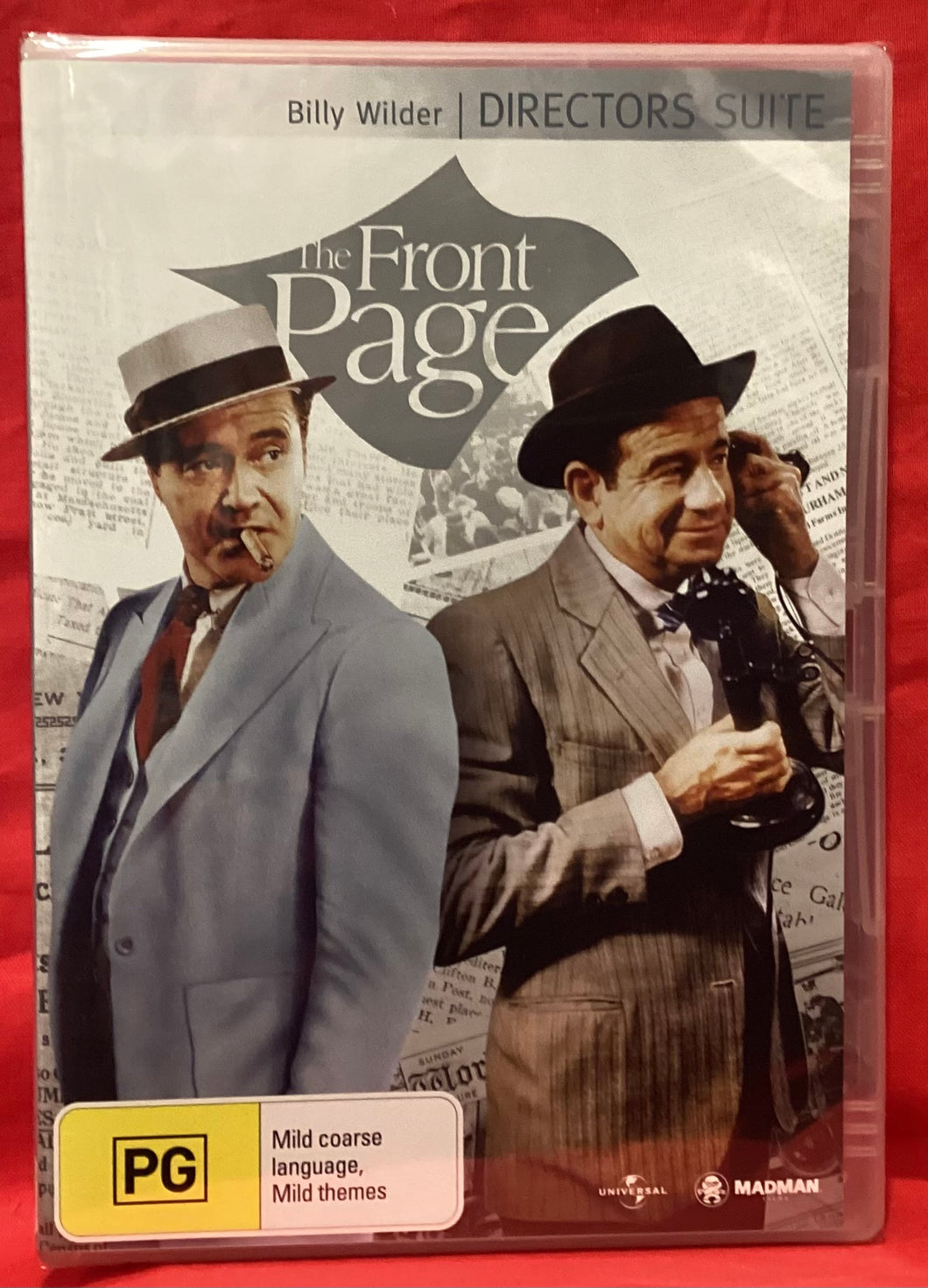 THE FRONT PAGE  - DVD (NEW / SEALED) BILLY WILDER