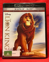 Load image into Gallery viewer, THE LION KING - DISNEY  -  4K ULTRA HD + BLU-RAY   (NEW/ SEALED)
