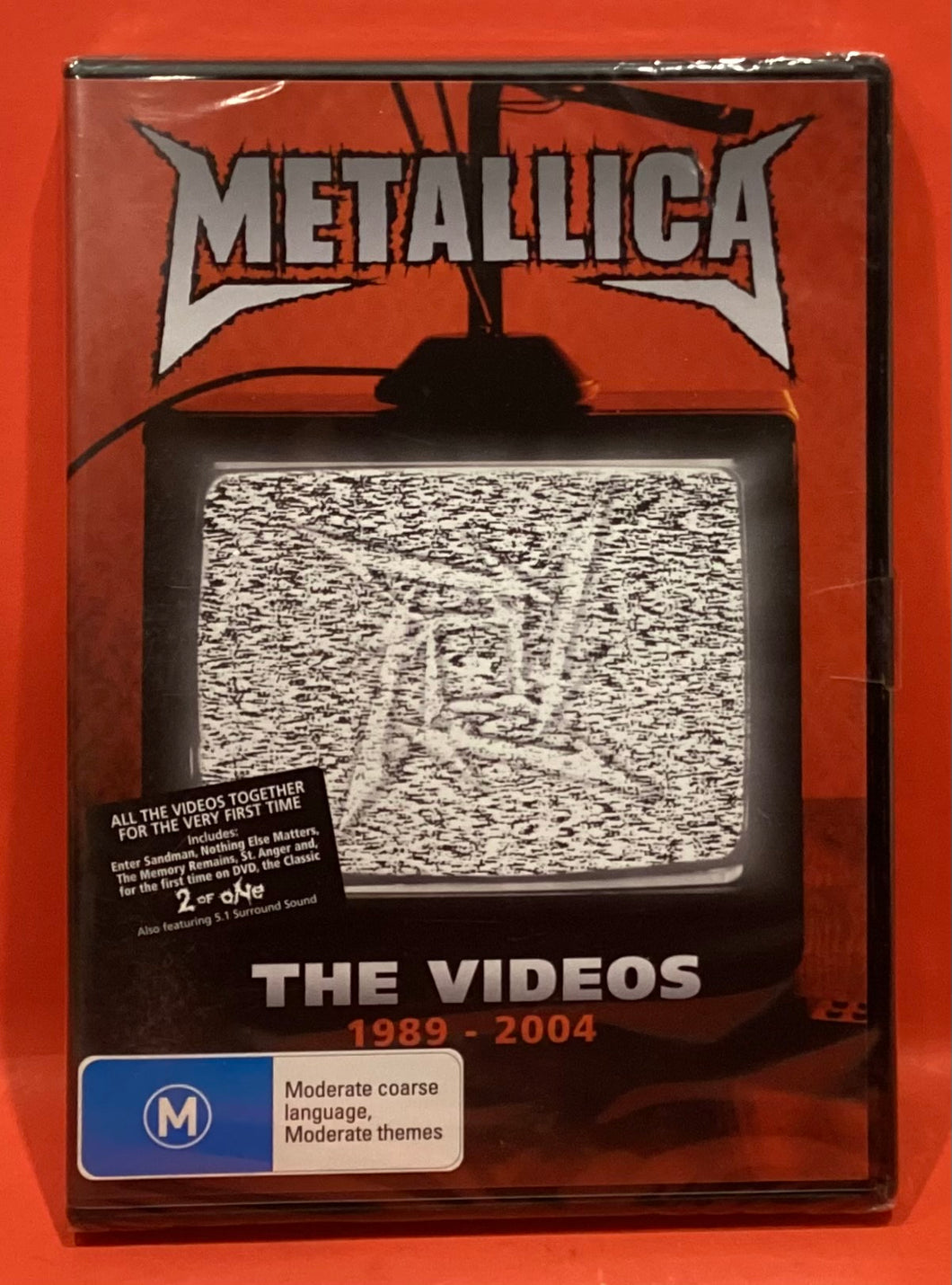 METALLICA - THE VIDEOS - 1989-2004 - DVD (NEW/ SEALED)