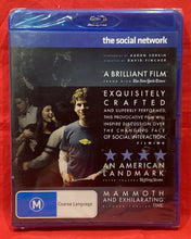 Load image into Gallery viewer, THE SOCIAL NETWORK - BLU-RAY (NEW/ SEALED)
