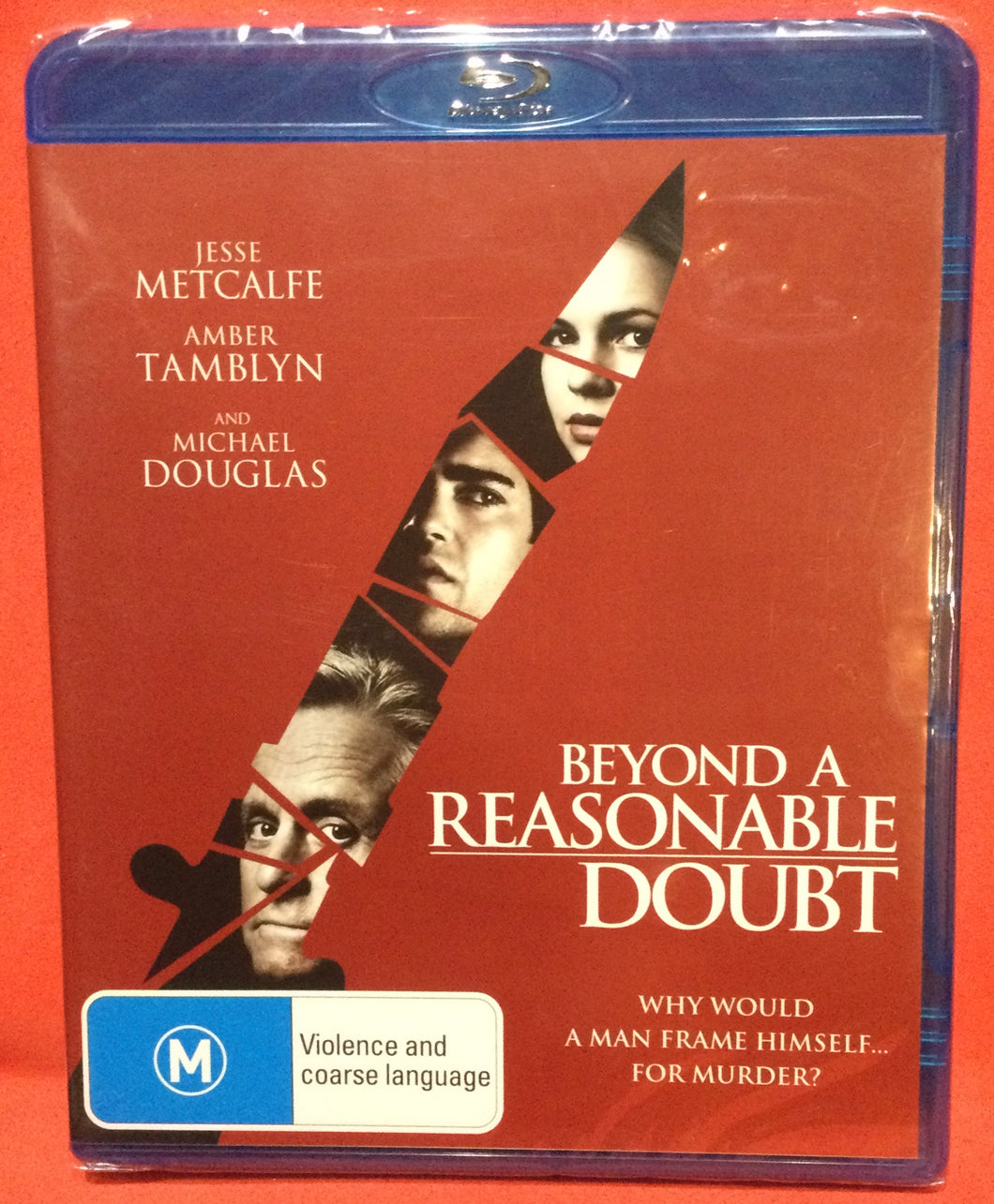 BEYOND A REASONABLE DOUBT (2008) BLU-RAY (SEALED)