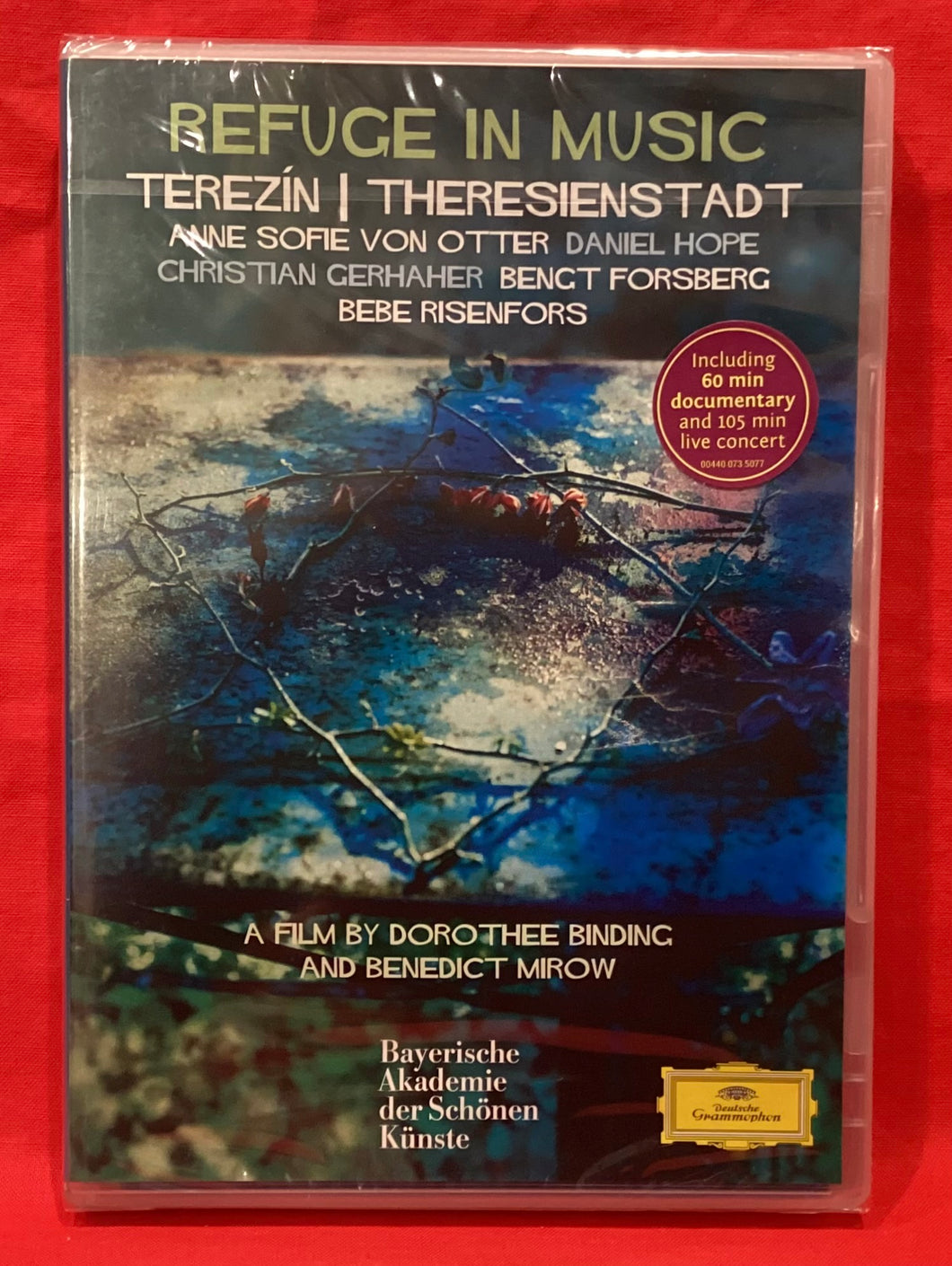 REFUGE IN MUISC - TEREZIN / THERESIENSTADT - DVD    (NEW / SEALED)