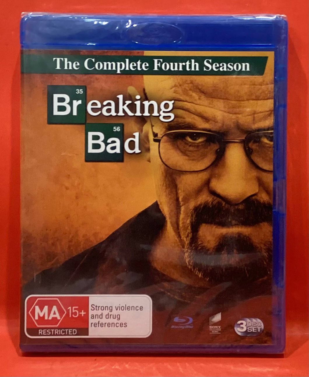 BREAKING BAD - COMPLETE SEASON 4 - BLU-RAY  (NEW/ SEALED)