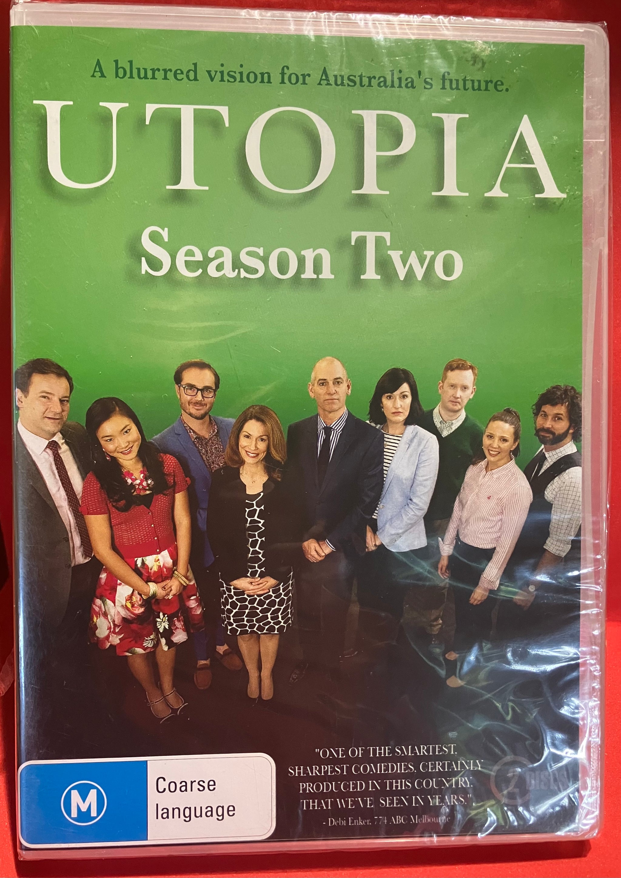 UTOPIA - SEASON TWO - DVD (SEALED) – Dixon Recycled Records