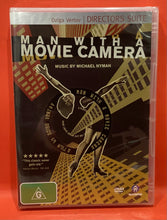 Load image into Gallery viewer, MAN WITH A MOVIE CAMERA   - DVD (NEW / SEALED)
