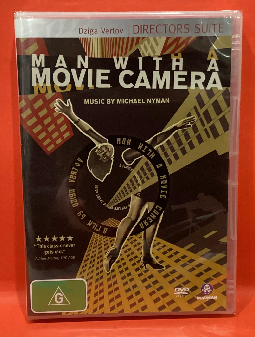 MAN WITH A MOVIE CAMERA   - DVD (NEW / SEALED)