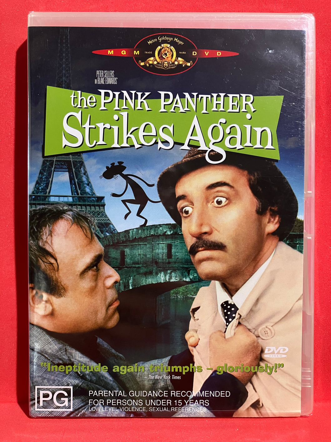 pink panther strikes again dvd