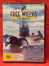 Load image into Gallery viewer, FREE WILLY 3 - THE RESCUE  - DVD (NEW/ SEALED)
