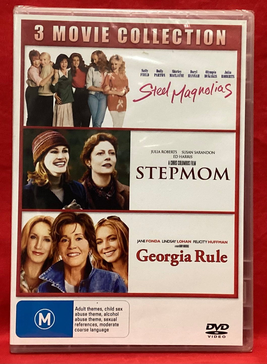 3 MOVIE COLLECTION - STEEL MAGNOLIAS / STEPMOM / GEORGIA RULE - DVD (NEW/ SEALED)
