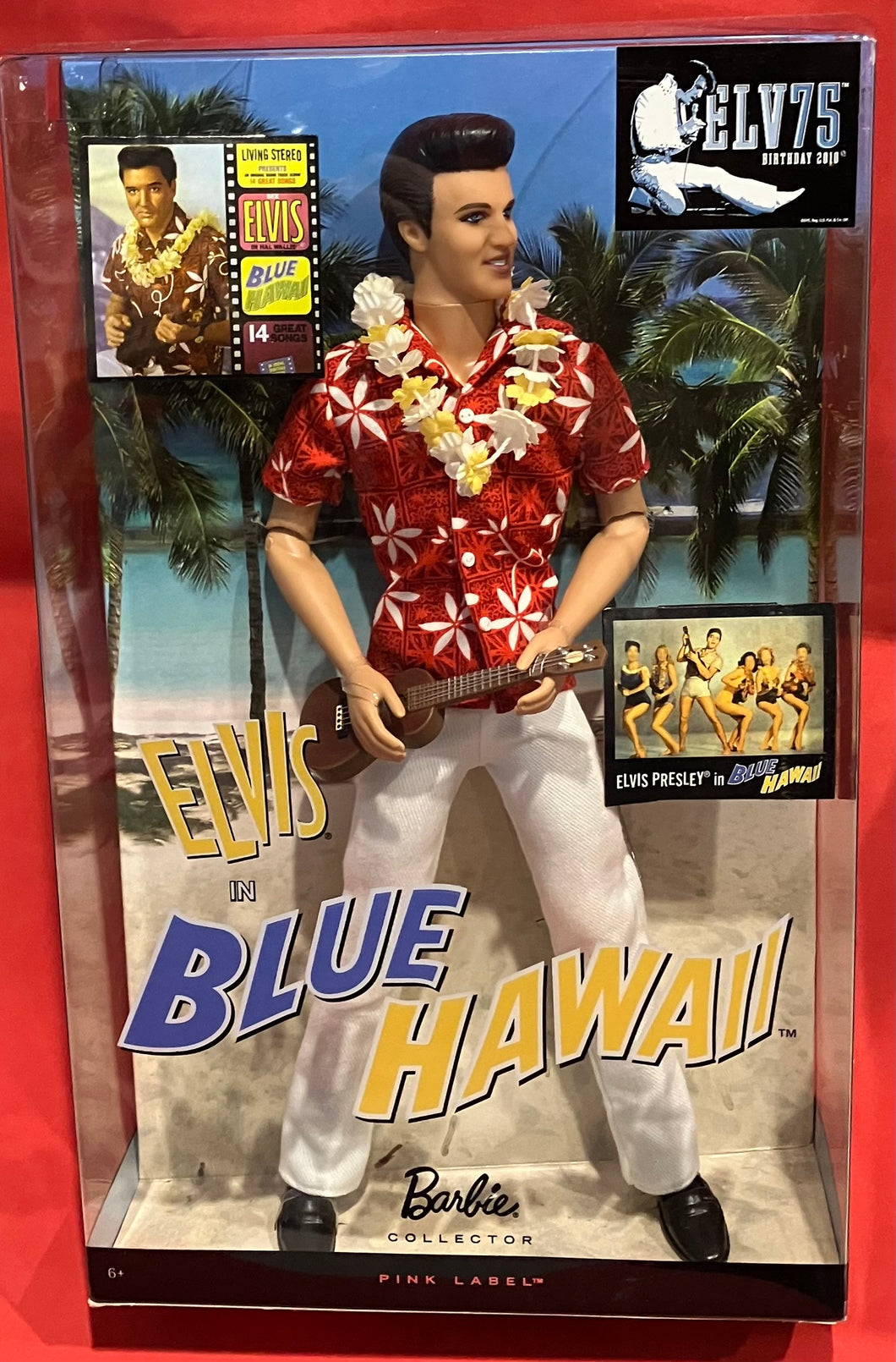 ELVIS PRESLEY - BLUE HAWAII - BARBIE COLLECTOR - NRFB