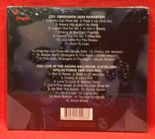 Load image into Gallery viewer, UFO - OBSESSION - 2024 REMASTER + LIVE IN CLEVELAND - 2CD (NEW /SEALED)
