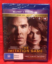 Load image into Gallery viewer, THE IMITATION GAME   - BLU-RAY (NEW/ SEALED)
