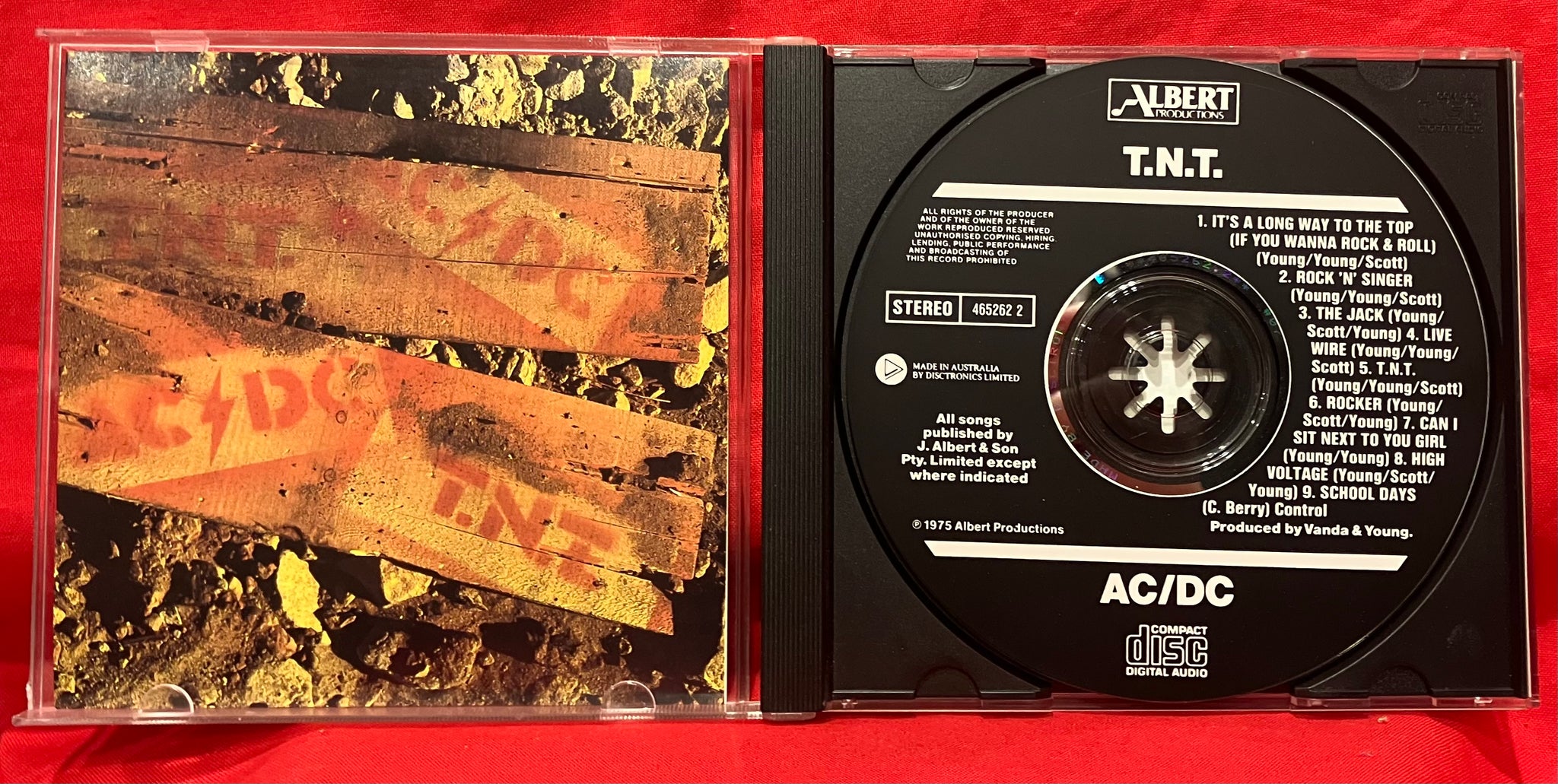 AC/DC - T.N.T. - CD (465262 2 ) - 1989 – Dixon Recycled Records