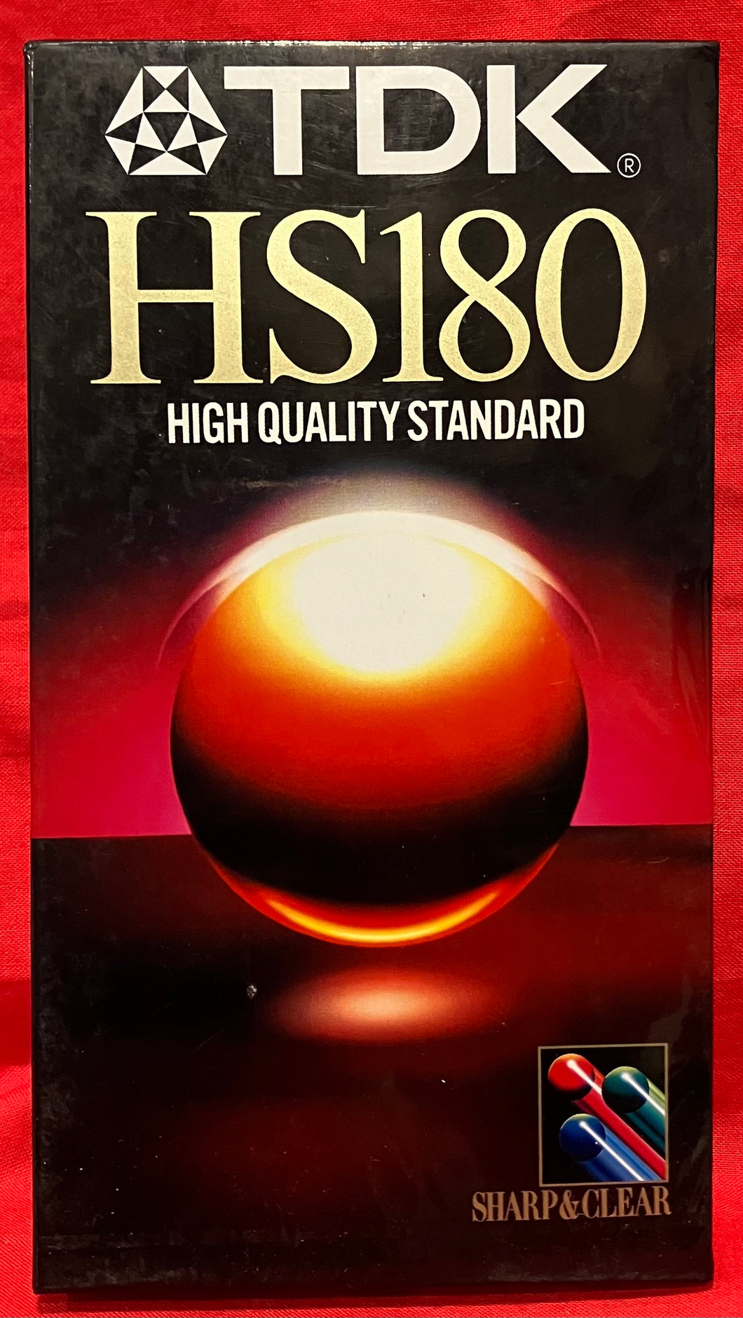 TDK HS180 BLANK VHS (NEW/ SEALED)