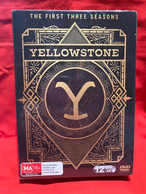 yellowstone the first 3 seasons dvd