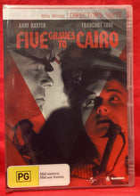 Load image into Gallery viewer, FIVE GRAVES TO CAIRO - DVD (NEW / SEALED) BILLY WILDER
