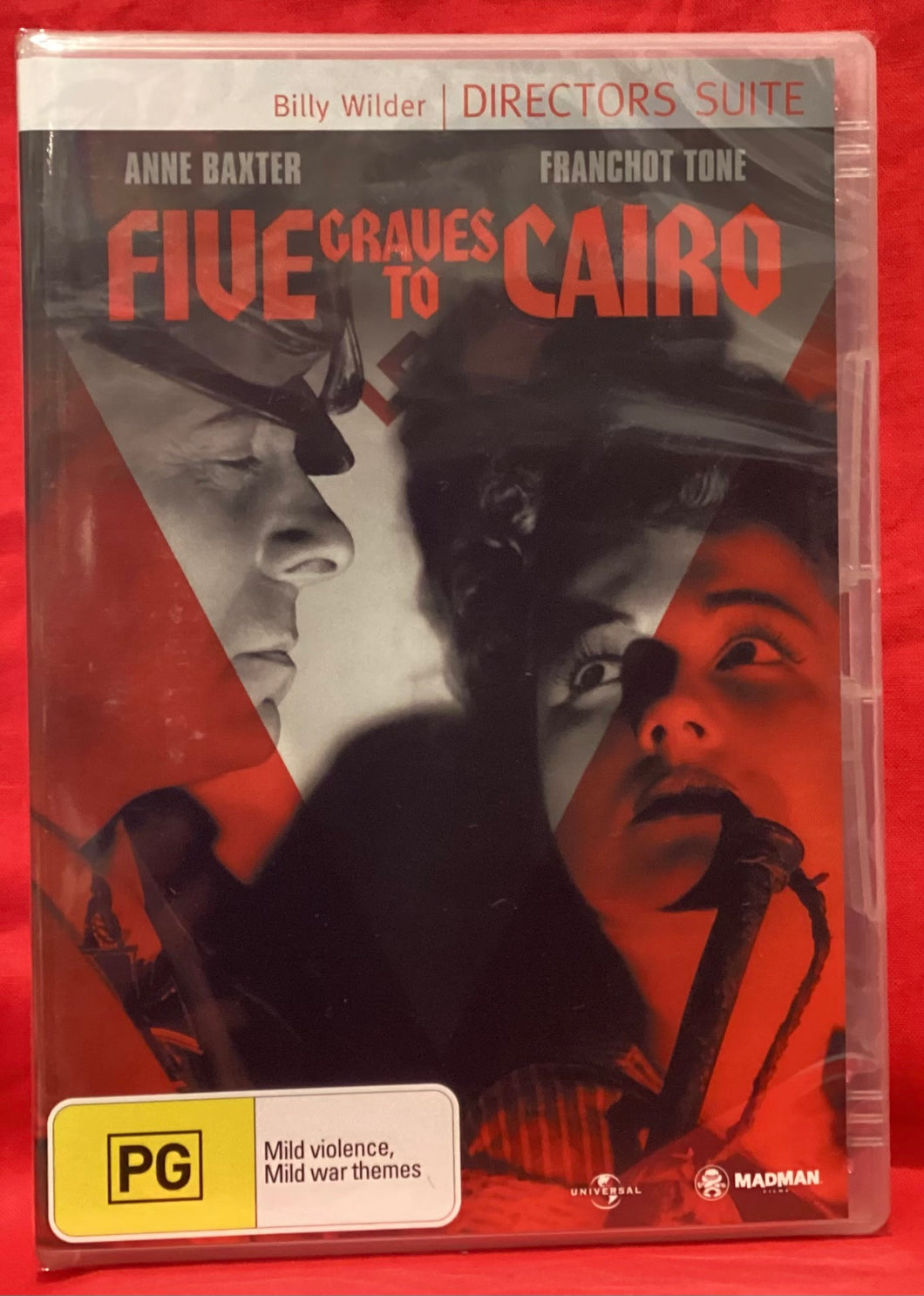 FIVE GRAVES TO CAIRO - DVD (NEW / SEALED) BILLY WILDER
