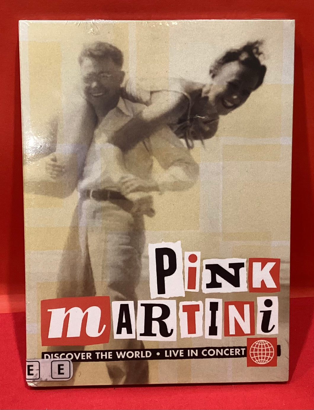 PINK MARTINI - DISCOVER THE WORLD - LIVE IN CONCERT DVD (NEW/ SEALED)