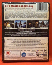 Load image into Gallery viewer, INDIANA JONES  - THE COMPLETE ADVENTURE COLLECTION - ALL 4 FILMS  - BLU-RAY (NEW/ SEALED)
