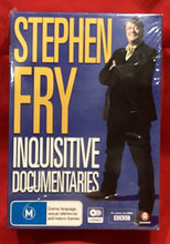 Load image into Gallery viewer, STEPHEN FRY - INQUISITIVE DOCUMENTARIES (NEW/ SEALED)
