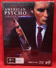 Load image into Gallery viewer, AMERICAN PSYCHO COLLECTION - 3 DISCS   - 4K ULTRA HD &amp; BLU-RAY   (NEW/ SEALED)
